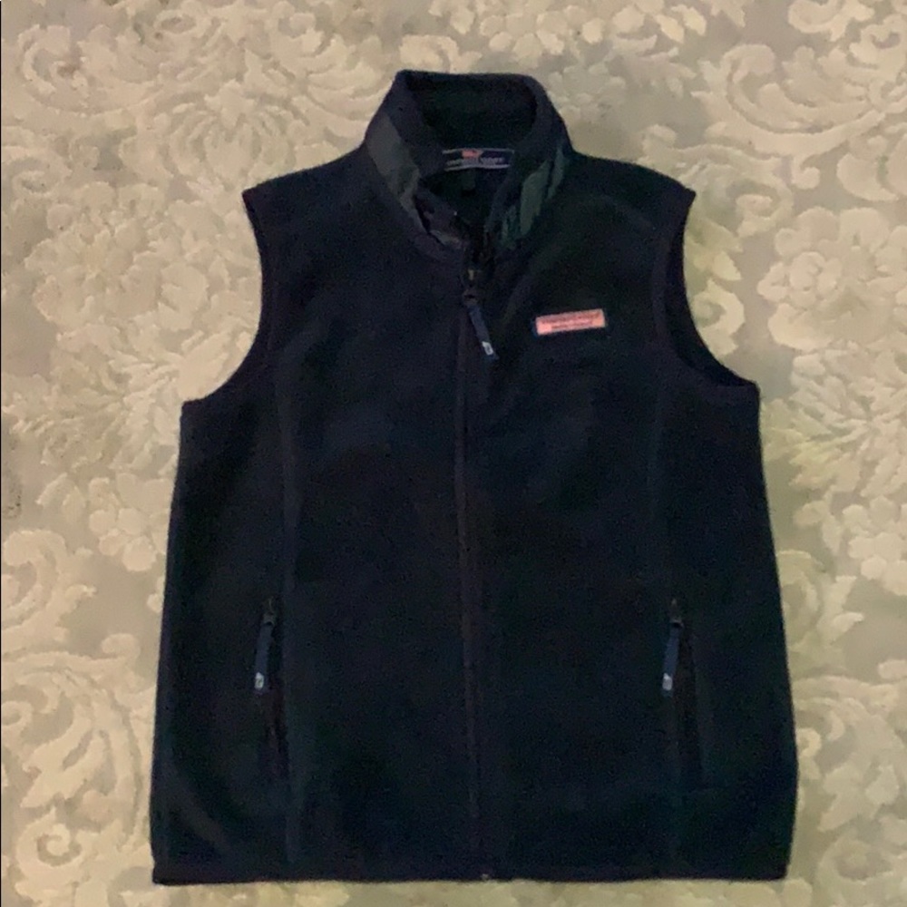 Boys Navy Size 7 Vineyard Vines Vest
